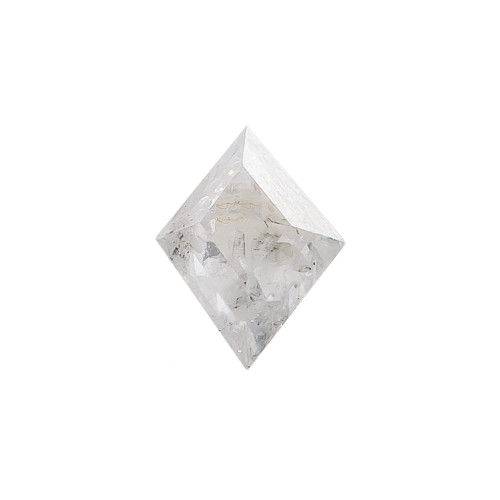 White Rhombus Rose Cut Diamond