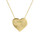 Tomfoolery, Valentina Gold Heart Necklace, Karen Hallam