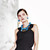 Turquoise Coiled Cluster Earrings