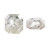 White Octagon Rose Cut Diamond