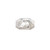 White Octagon Rose Cut Diamond