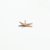 WWAKE, Crossed Stick 'Wisp' Earring, Tomfoolery
