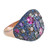 Crystal Pave Signet Ring 1