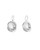 Tomfoolery, Silver Roma Hook Earrings, Karen Hallam