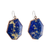 Speckled Drop Earrings