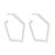 Tomfoolery: Linear Pentagon Hoops, Everyday by tomfoolery