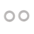 tomfoolery, Linear Large Circle Frame Studs, everyday by tomfoolery