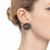 
Tomfoolery: Alexis Bittar Noir Dust Watery Sphere Clip On Earrings
