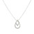 tomfoolery: Double Drop Pear & Diamond Pendant, everyday by tomfoolery