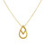 tomfoolery: Double Drop Pear & Diamond Pendant, everyday by tomfoolery