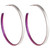 tomfoolery 50mm Titanium Stud Hoops