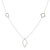 tomfoolery: Geometric Trio Shape Long Necklace, everyday by tomfoolery 