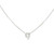 Mini Double Drop Tear and Circle Pendant, tomfoolery, everyday by tomfoolery 