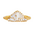 tomfoolery: Art Deco Style Gradient Ring , Artemer