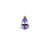 metier by tomfoolery, Claw Pear Studs, 9ct Yellow Gold