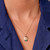 Tomfoolery; 9ct Yellow Gold Rainbow Grande Octagon Pendant, Tableau