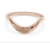 Anna Sheffield, Hammered Calligraphic Curve Band, Tomfoolery