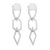 Tomfoolery; Large Multi Shape Drop Earrings, Everyday by Tomfoolery