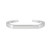 Tomfoolery; Silver Wide Flat Top Cuff, Tableau