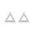 tomfoolery: Curve Triangle Studs, Everyday by tomfoolery