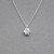 Silver Seven Circle Cluster Pendant Necklace