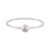 Tomfoolery;  Silver Petite Round Stacking Gem Ring, Everyday by Tomfoolery