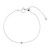 tomfoolery, Silver Petite Circle Gem Bracelet, Everyday by tomfoolery 