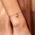 Yellow Gold & Diamond Boy Thread Bracelet