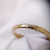  tomfoolery, Ellis Mhairi Cameron,'XIX' 14ct Yellow Gold 2mm Wedding Ring