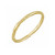  tomfoolery, Ellis Mhairi Cameron,'XIX' Organic 14ct Yellow Gold 1.3mm Wedding Ring