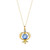 Crescent Moonface Reflection Pendant by Anthony Lent, shop online at tomfoolery London | www.tomfoolerylondon.co.uk