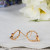 Entwined Vine Circle Studs
