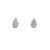 Tiny leaf Studs by UK jewellery designer Amanda Coleman. Available to shop online at tomfoolerylondon.co.uk
