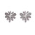 Aralia leaf Studs by UK jewellery designer Amanda Coleman. Available to shop online at tomfoolerylondon.co.uk