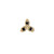 GEMSTONE LALEE STUDS by metier by tomfoolery. Shop online at www.tomfoolerylondon.co.uk