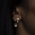 Pearl Droplet Hoops by WWAKE available to shop online at tomfoolery london
