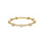 Luna Dot Diamond Half Eternity Ring by tf Diamonds - available at tomfoolery london