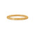 Engraved Wedding Band - Loved in Hebrew in 18ct yellow gold by Artemer available at tomfoolery london