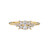 Small Flora Diamond Ring in 18ct yellow gold by Artemer available at tomfoolery london