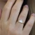 Art Deco 0.55ct Baguette Engagement Ring in 18ct Gold by Artemer available at tomfoolery london