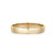 3mm Flat Band in 14ct Yellow Gold by tf bands available at tomfoolery london