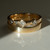 3mm Flat Band in 14ct Yellow Gold by tf bands available at tomfoolery london