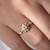 Artemer: Flower Diamond Engagement Ring in 18ct yellow gold, tomfoolery