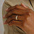 tf diamonds: Oval Diamond Solitaire Wide Ring, tomfoolery