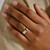 tf diamonds: Oval Diamond Solitaire Wide Ring, tomfoolery