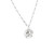 Bonvo: Dia Arc Necklace Silver, tomfoolery london