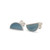 Melanie Hamlet, Kokkino: Moda Semi-Circle Ice Enamel Earrings, tomfoolery