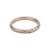 Ruth Tomlinson: Raw Gold Textured Wedding Band with Diamond - 2.5mm, tomfoolery