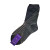 Atelier St Eustache: Shibuya Black and White Transparent Socks, tomfoolery