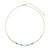 metier by tomfoolery: Turquoise & Mother Of Pearl Tesserae Necklace